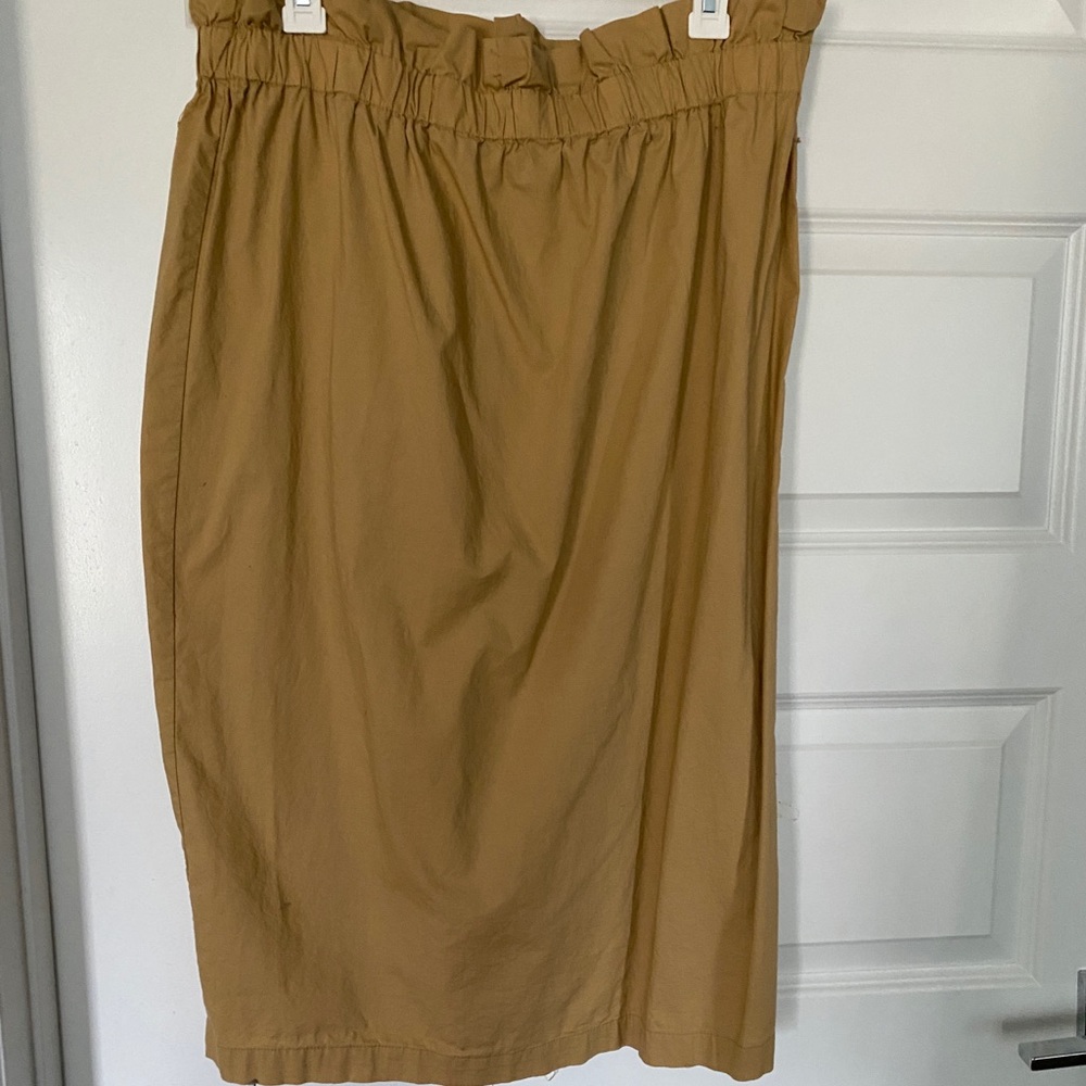 Who what wear mustard skirt